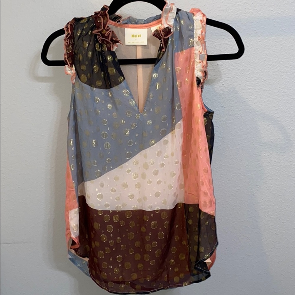 anthropologie maeve blouse